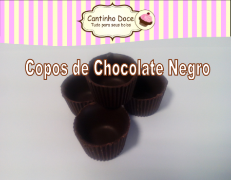 Copos de Chocolate Negro